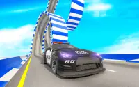 Police Mega Ramp - Car Stunts Games Screen Shot 3
