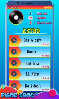 Astro piano 🎹 tiles Screen Shot 0