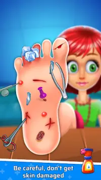 Foot Surgery Doctor Simulator Screen Shot 4