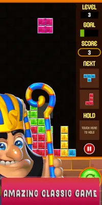Classic Egypt jewels brick game Screen Shot 3