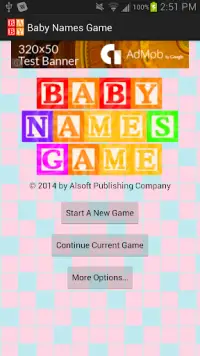 Baby Names Game Screen Shot 0