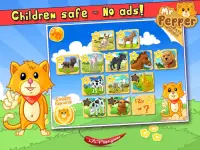 Super Baby Animals Puzzle - Para niños Screen Shot 11