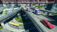 Simulador de condução de ambulância 17 - Missão de Screen Shot 0
