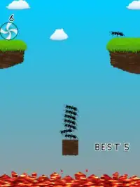 Fire Ants stacked towers game Screen Shot 3