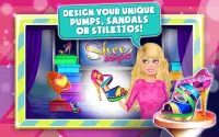 Shoe Fashion Designer - Games for girls Screen Shot 0