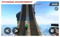 Moto Bike Racing: Stunts Game Impossible Tracks 3D Screen Shot 1