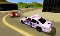 Incredible Superhero Police chase: Hunk Monster Screen Shot 2