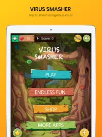 Virus Smasher - A Bug Smashing Game Screen Shot 7