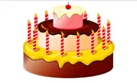 Торт ко дню рождения симулятор Screen Shot 1