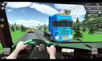 Racing em caminhão Screen Shot 6