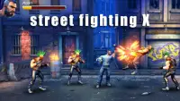 combattenti di strada X re combattenti Screen Shot 2