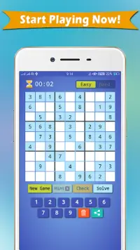 Sudoku Square - Free Sudoku Game Screen Shot 2