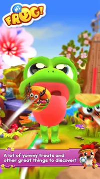 Hi Frog! - Free pet game app Screen Shot 3