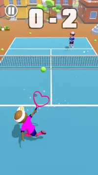 Tennis Master 3D -- Stickman Legend Screen Shot 0