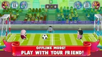 2 Player Head Football Game Screen Shot 3