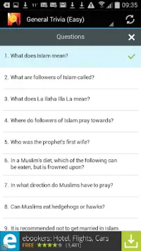Islamic Trivia & Quran Quiz Screen Shot 4