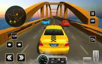 Crazy Yellow Taxi Driving 2020: Free Cab Simulator Screen Shot 0