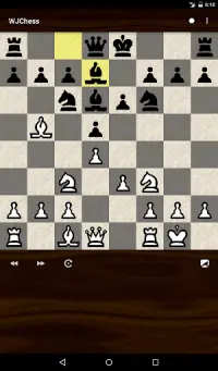 WJChess (chess game) Screen Shot 2