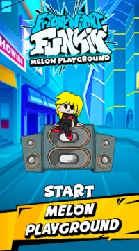 FNF Melon Playground Mod Screen Shot 0