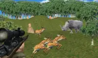 Jungle Animal Hunting : Sniper animal shooter Screen Shot 1