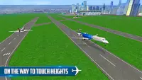Airplane Flights Driver Flying Plane Simulator Screen Shot 4