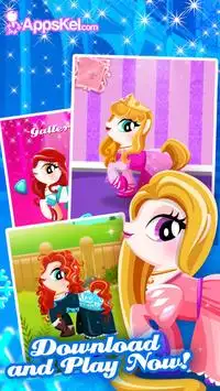Pony Girls Friendship - Magic Dress Up Game Screen Shot 3