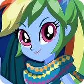 Dress up Legend Rainbow Dash