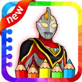 Coloring Game For Ultraman 2018