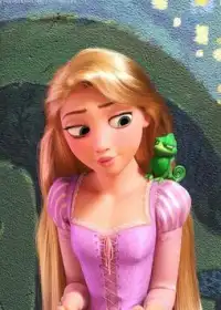 Princess Rapunzel Puzzle Screen Shot 1