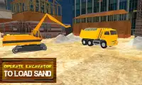 sabbia camionista trasportator Screen Shot 1