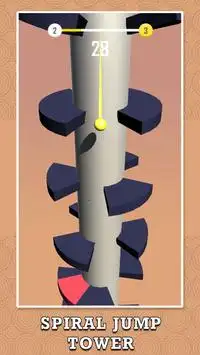 Spiral Jump Tower Screen Shot 2