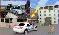 Police Robot Car Roof Stunts Screen Shot 14