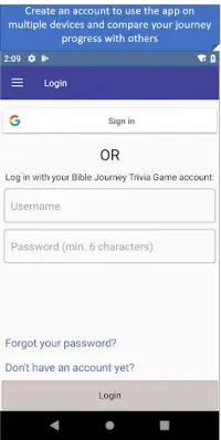 Bible Journey Trivia Game Screen Shot 6