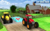 tarea pesada tractor carretilla estacionamiento 3d Screen Shot 4
