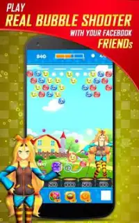 Angry Pop Bubble Shooter 2017 Screen Shot 4