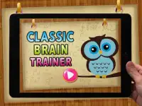 Classic Brain Trainer Screen Shot 0