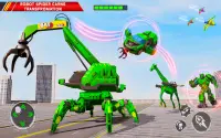Spider Crane Robot Car Game – Giraffe Robot Games Screen Shot 0
