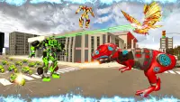 Dino Robot Car Game Transformation: Flying Dino Screen Shot 1