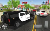 Police Car Chase Crime City Driving Simulator 3D Screen Shot 1