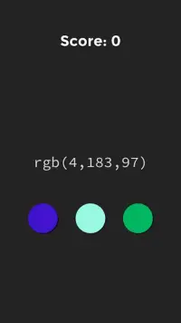 RGB Infinite Guessing Design Game: Guess the color Screen Shot 4