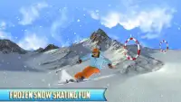 Snow Skating Mountain Stunt Surfer 3D Screen Shot 0