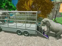 जंगली पशु ट्रक सिम्युलेटर: पशु परिवहन खेल Screen Shot 12
