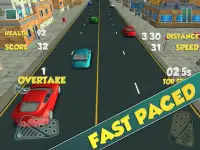 Corredor do Tráfego Rodoviário : Car Racing Games Screen Shot 7