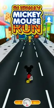 MICKEY subway MOUSE run Screen Shot 6