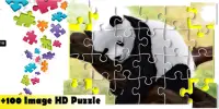 Baby Panda Puzzle Game Screen Shot 1