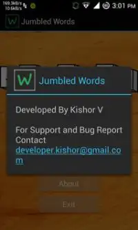 Jumbled Words Screen Shot 1