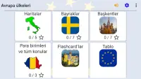 Avrupa ülkeleri - Haritalar, bayraklar, başkentler Screen Shot 7