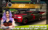 高速車ドラッグレースゲーム Screen Shot 0