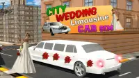 City Wedding Limousine Car Sim Screen Shot 12