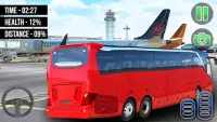 Bus Simulator Game 2021 - Airport Bus City Driving Screen Shot 2